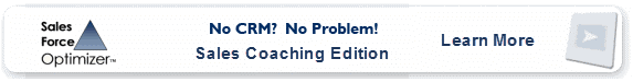 Learn more about our sales coaching edition which requires no CRM integration.